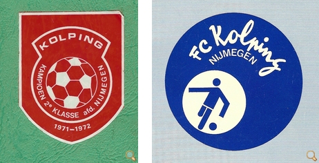 Logo's van FC Kolping, vv Dynamo en vv Kolping-Dynamo